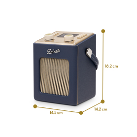 Roberts Revival Mini 2 Radio - Midnight Blue - 7
